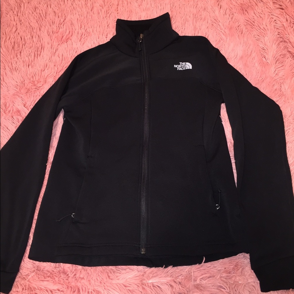 The north face full zip up sweater
